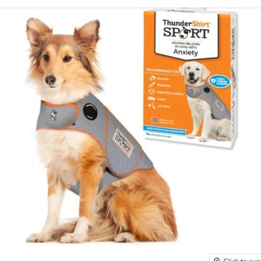 ThunderShirt for Dogs Sport - Dog Anxiety Relief Calming Vest SZ XXS